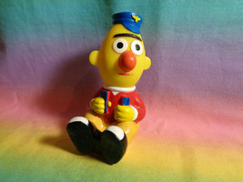 Vintage Muppets Sesame Street Bert Sitting Rubber Toy - HTF - as is - $4.89