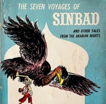 The Seven Voyages Of Sinbad Arabian Nights PB 1961 Book 4th Fantasy Myth E8 - £16.50 GBP