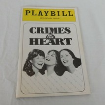 Crimes of Heart Playbill Feb 1982 John Golden Theatre Mary Beth Hurt Mia Dillon - £3.93 GBP