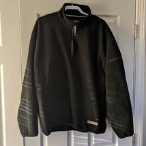 G.H. BASS mens XL 1/4 zip FLEECE Sweater - £7.77 GBP