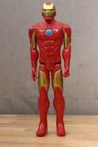 Marvel Comic Toy Hasbro 2016 Iron Man Avenger 11&quot; Action Figure Hard Plastic - £10.94 GBP