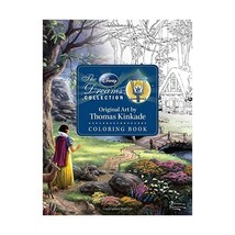 The Disney Dreams Collection Original Art by Thomas Kinkade Coloring Book Kinkad - $17.00