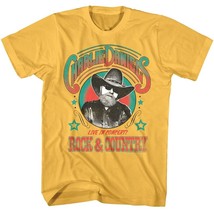 Charlie Daniels Band Rock &amp; Country Men&#39;s T Shirt Live in Concert Southern - £23.20 GBP+