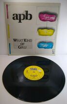 APB What Kind Of Girl? 12" Vinyl Record 1984 UK Import Post-Punk New Wave - $21.59