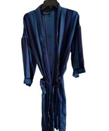Christian Dior Monsieur Men&#39;s Blue Geometric Pattern Robe One Size Belte... - $87.99 CAD