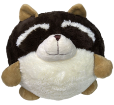 American Mills Rocky Raccoon Pillow 15&quot; Round Stuffed Animal Plush Ebony 36044 - £16.01 GBP