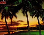 Waikiki Beach HI Postcard PC14 - £4.00 GBP