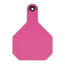 YTex 4Star Large Blank AllAmerican Ear Tags Hot Pink 25&#39;s - $46.65