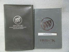 Buick Lesabre 1992 Owners Manual w/ Case 14743 - $13.85