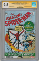 Sam Raimi Signed &amp; With Great Power Cgc Ss 9.8 Amazing Spiderman #1 Facsimile Et - £389.51 GBP