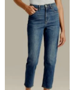 Wild Fable Highest Rise Straight 5 Button Fly Jeans Size 0 / 25 WAIST Bl... - $20.56 CAD