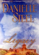 [Audiobook] Legacy: A Novel by Danielle Steel [Abridged on 5 CDs] - £4.53 GBP