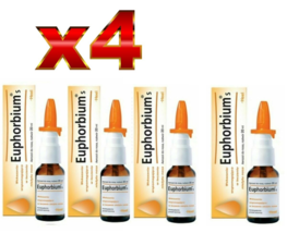4 PACK HEEL Euphorbium Compositum Homeopathic Nasal Spray Cold Sinuses 2... - $49.99