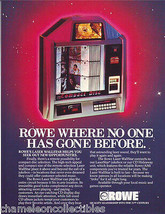 LASERSTAR WALLSTAR By ROWE 90s ORIGINAL JUKEBOX PHONOGRAPH SALES FLYER B... - $19.35