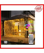 Connectable 600 LED Fairy Lights - 20ft x 10ft Warm White &amp; Multicolor - $746.91 MXN