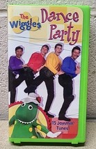 Wiggles, The: Wiggles Dance Party VHS 2000 Hard Clamshell Case Classic Cartoon - £10.76 GBP