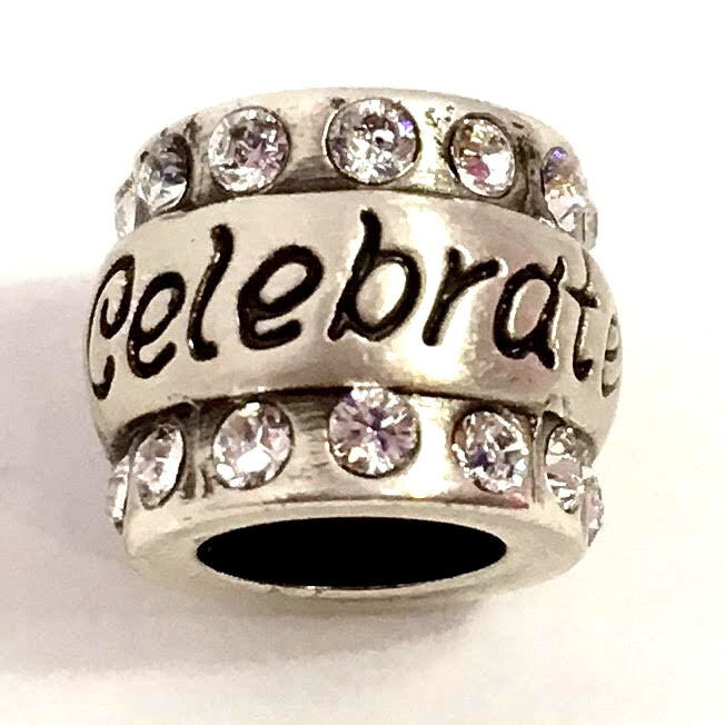 Brighton Celebrate Bead, J95022, Brushed Silver Finish, New - $14.24