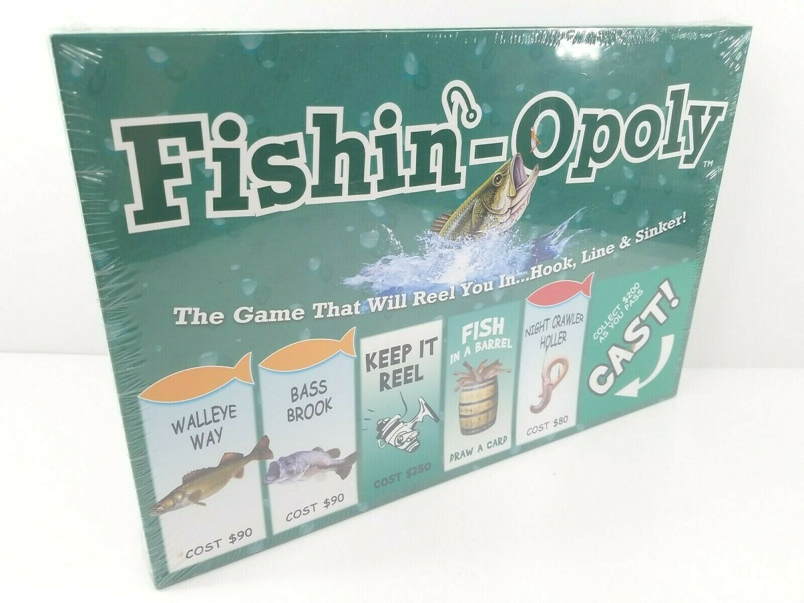 Fishin-Opoly Board Game
