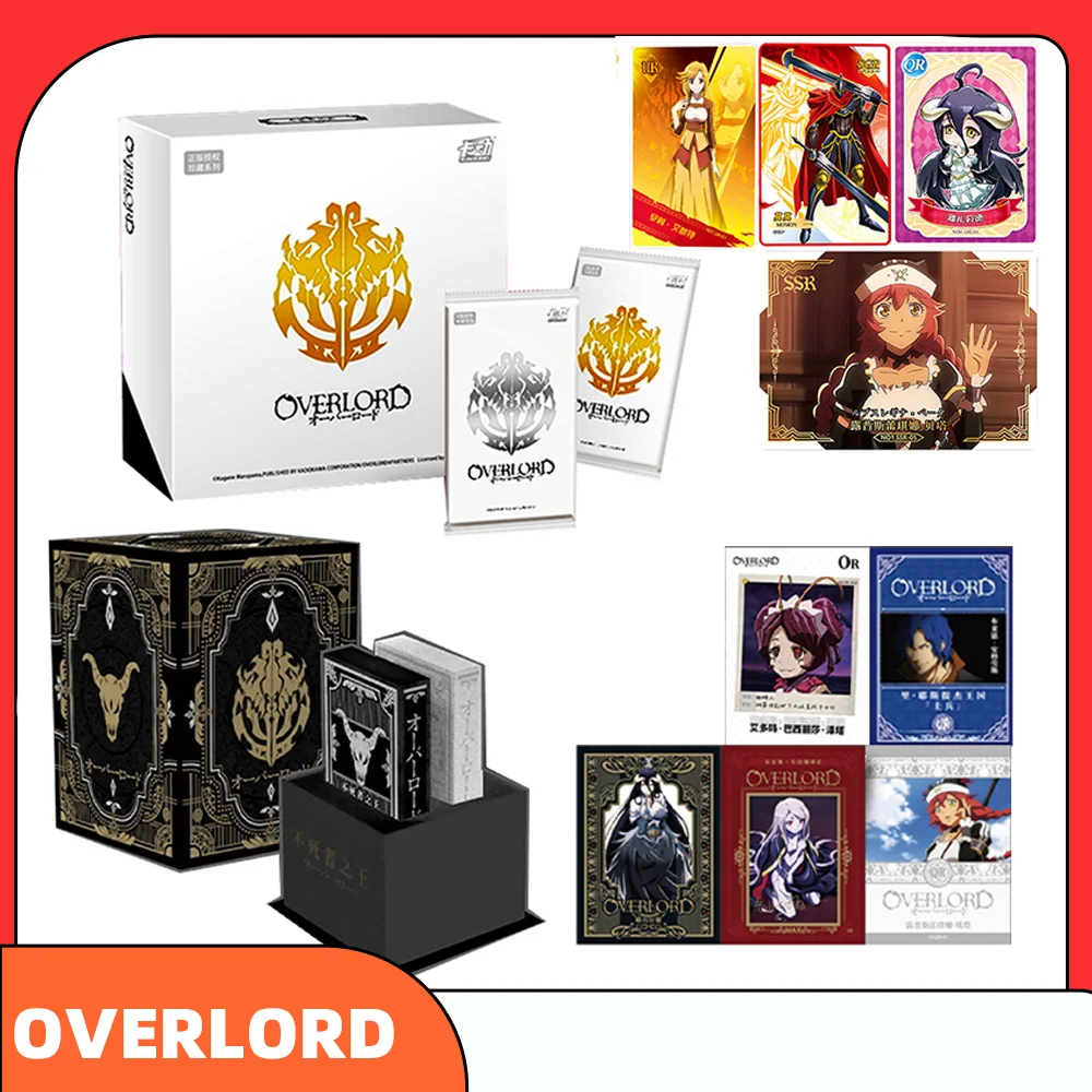 Anime OVERLORD Collection Card Albedo Toys Gift for Kids Child Japanese Anime - £38.38 GBP+