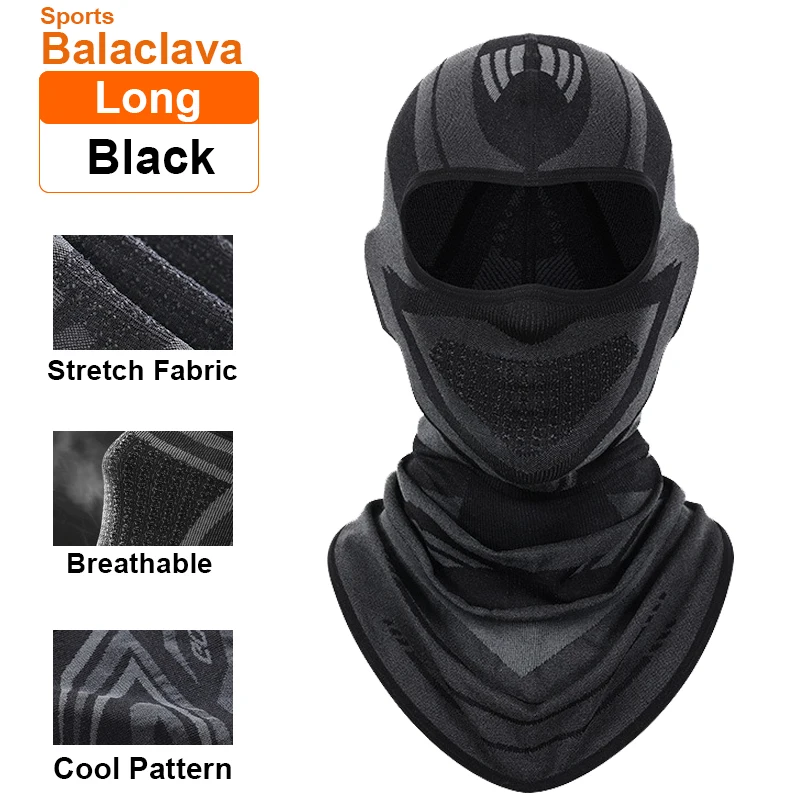  Thermal Cycling Cap Warm Motorcycle Face Mask Balaclava Windproof Skiing Fishin - £83.25 GBP