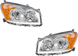 Headlights Headlamps For Toyota RAV4 2010 Base And Limited Left Right Pair - £202.76 GBP