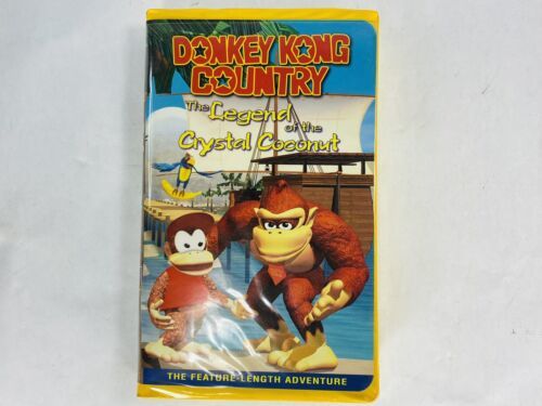 Primary image for 1999 Donkey Kong Country: The Legend of the Crystal Coconut VHS - Nintendo