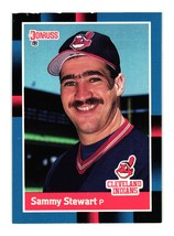 1988 Donruss #596a Sammy Stewart Cleveland Indians - £2.37 GBP