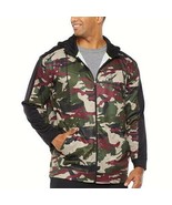 Foundry Men&#39;s Full Zip Long Sleeve Hoodie Black &amp; Green Camo Size 3XL NEW - €34,56 EUR