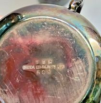 ONEIDA COMMUNITY LTD 609 SILVER PLATE CREAM & SUGAR image 3