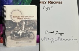Celebrating 100 Years of Genuine Harley and Davidson Family Recipes SIGNED COPY - £15.57 GBP