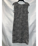 Calvin Klein Black And White Printed Sheath Dress Size 6 NWOT - $51.33 CAD