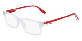 NEW KIDS Converse CV 5024Y 970 Clear &amp; Red Eyeglasses 50mm with Converse... - $49.45