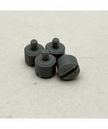 IBM Selectric part 1174008 SERVICE FEET USED GRAY COLOR SET OF 4 - $419.48 MXN