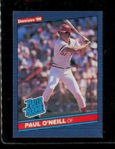 Vintage 1985 Donruss Rookie Baseball Card #37 Paul O&#39;neill Cincinnati Reds - £2.32 GBP