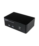 Startech SV231DPDDUA 2 PORT DUAL MONITOR DISPLAYPORT KVM SWITCH TWO DISP... - $603.24