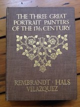 VTG Masterpieces in Colour Great Portrait Painters Rembrandt Hals Velazquez - $29.69