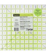 NIP SEALED Dritz 6.5in 8.5in 10.5in Omnigrip Square Ruler Combo Pack - $43.36 CAD