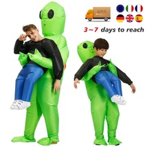 Inflatable Costume Alien Hug From Back Outfit Halloween Cosplay Party Adult/Kid - £25.12 GBP+