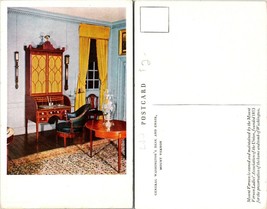 Virginia(VA) Mount Vernon General Washington&#39;s Desk and Chair Vintage Postcard - £7.44 GBP