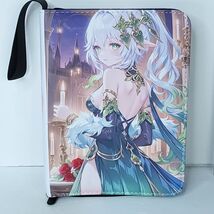 Nahida Yae Miko Card Binder 3-Ring Anime Waifu Redemption 10 In Folder - $781.36 MXN