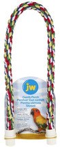 JW Pet Flexible Multi-Color Comfy Rope Perch 32&quot; Long for Birds Medium - 9 count - £115.01 GBP