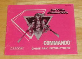Nintendo NES Captain Commando Loose Instruction Manual for Video Game - £9.52 GBP