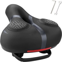Rockbros Bike Seat For Men Women Comfort Wide Gel Bike Seat - $30.92