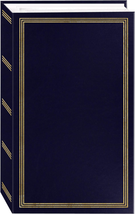 Navy Blue Photo Album 504 Pockets 4&quot;X6&quot;NEW - $16.82