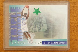 1993 Upper Deck Basketball Card Larry Johnson Charlotte Hornets TD7 3D Standouts - £3.84 GBP