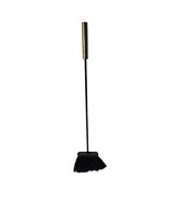 Vintage Metal Brass Fireplace Tool Broom Brush Replacement Round Top 28 ... - $27.06 CAD