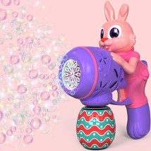 Easter Bubbles for Kids Easter Basket Stuffers for Toddler 1 3 Easter Guns for K - £20.67 GBP