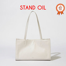 STAND OIL Oblong Bag Cream Korean Brand Women&#39;s Bag - £122.81 GBP