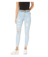 dollhouse Women&#39;s Kara Blue Denim High Waist Skinny Size 26/3 With Belt NWT - $19.22 CAD