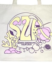 SZA SOS Tour 2023 Tote Bag Online Ceramics Merch Canvas 19.5" x 15" NEW image 5